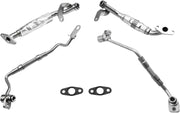 DURAFORCE Turbo Charger Coolant Hose Line Kit 11427563713 For Base 3.0L L6 BMW 335i 335xi