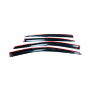 DURAFORCE For 2010-2014 13 Subaru Legacy Window Visor Rain Guard Vent Deflector Tape on