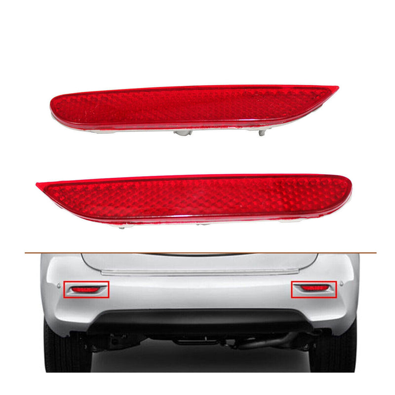Rear Bumper Reflector Assembly Red LH RH Quality 2019 2020 for Nissan Altima
