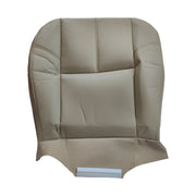 DURAFORCE Driver Bottom Leather Seat Cover Tan For 2007 2008 - 2012 Chevy Silverado
