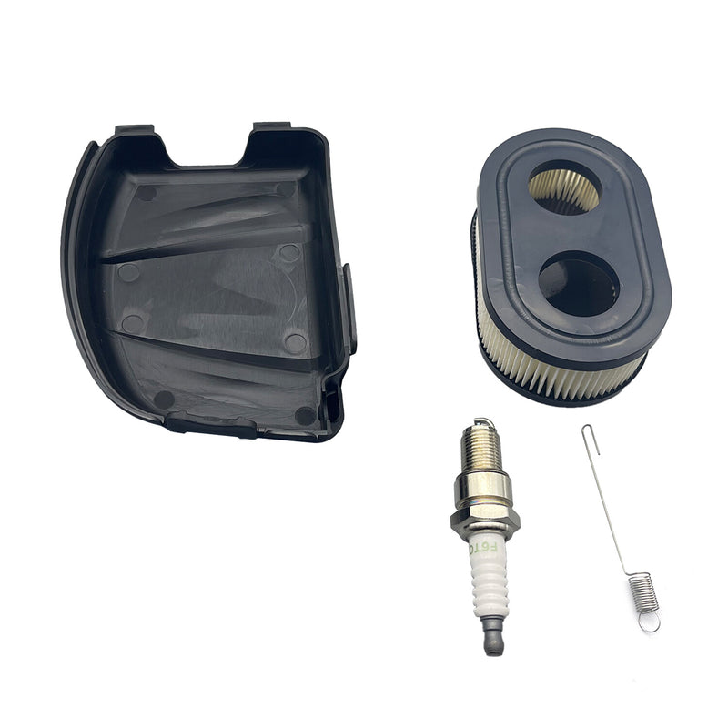 DURAFORCE Air Filter and Filter Cover replaces 595661 For Briggs & Stratton 798452 595658