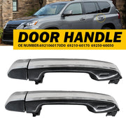 DURAFORCE 2X Rear Exterior Door Handle Left+Right 69210-60170 For 2010-20 Toyota 4Runner K
