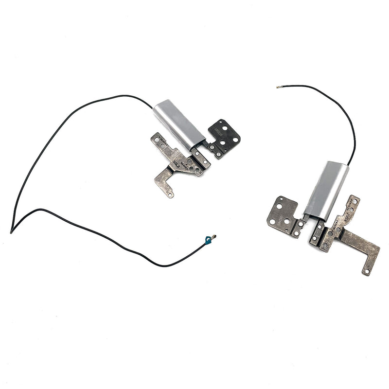 DURAFORCE New Silver LCD Hinges L & R With Antenna For Lenovo Yoga 730-13IKB 730-13IWL US