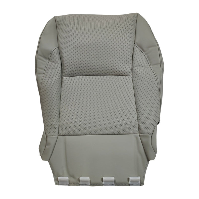 DURAFORCE Driver Side Bottom Leather Seat Cover Gray For 2007 - 2010 2011 2012 Lexus ES350