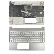 DURAFORCE For HP 15-DY 15-EF 15-dy1032wm 15-ef0023dx Palmrest M17184-001 L63578-001 Silver