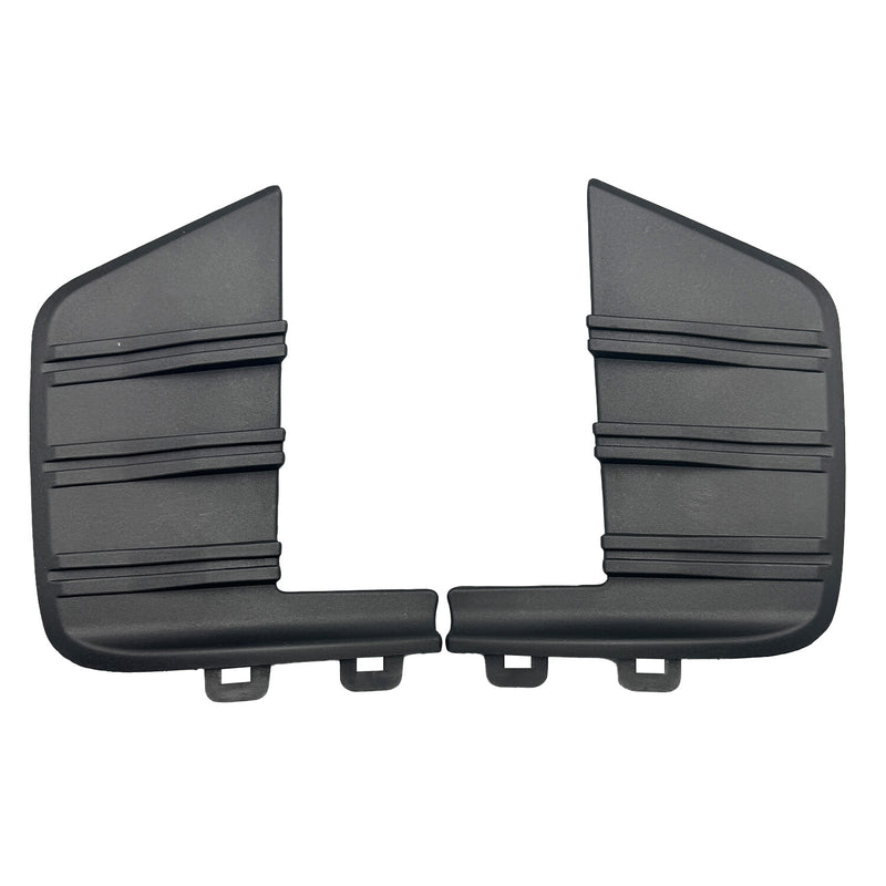 DURAFORCE 2PCS Front Bumper Cover Trim Molding Fit For 2019 2020-2022 Chevy Silverado 1500