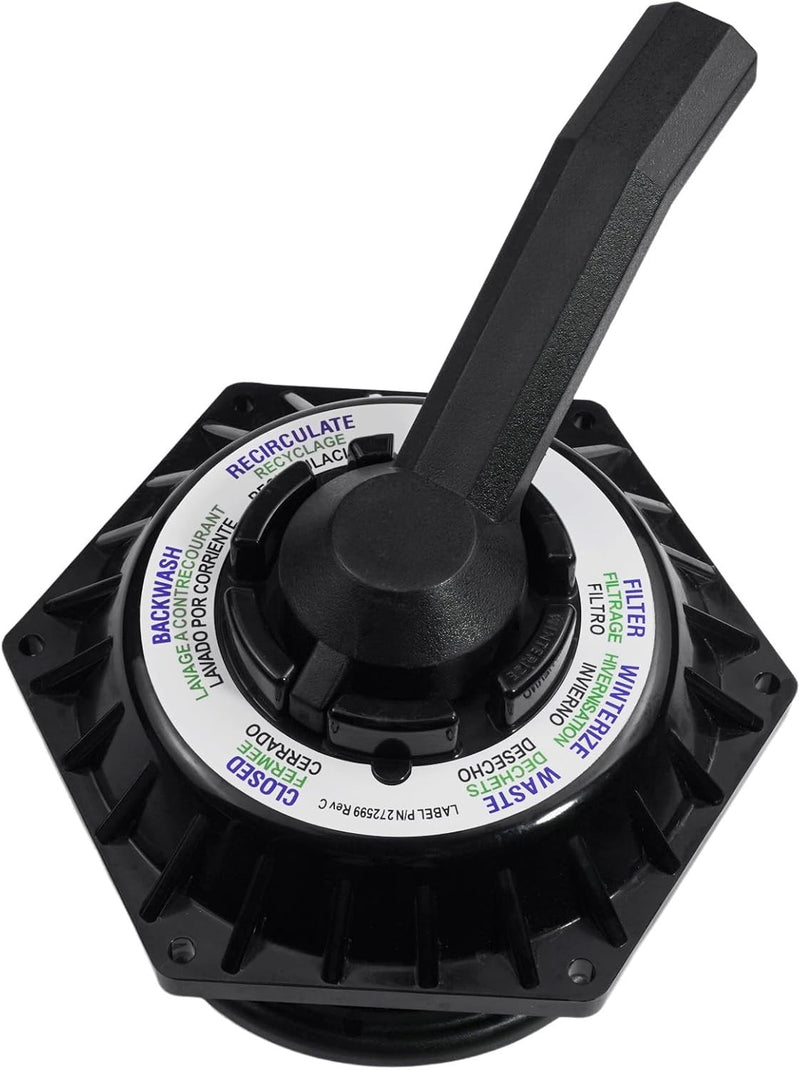 DURAFORCE 272531 Hi-Flow Top Valve Assly 6-Way 1-1/2 Inch Sand Cylinder Valves for Pentair