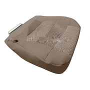 DURAFORCE New For 2001-03 Ford F150 XLT Driver Bottom Cloth Seat Cover Med Parchment Tan