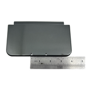 DURAFORCE Black Housing Shell Front Back Case Top+ Bottom Cover For New Nintendo 3DS LL