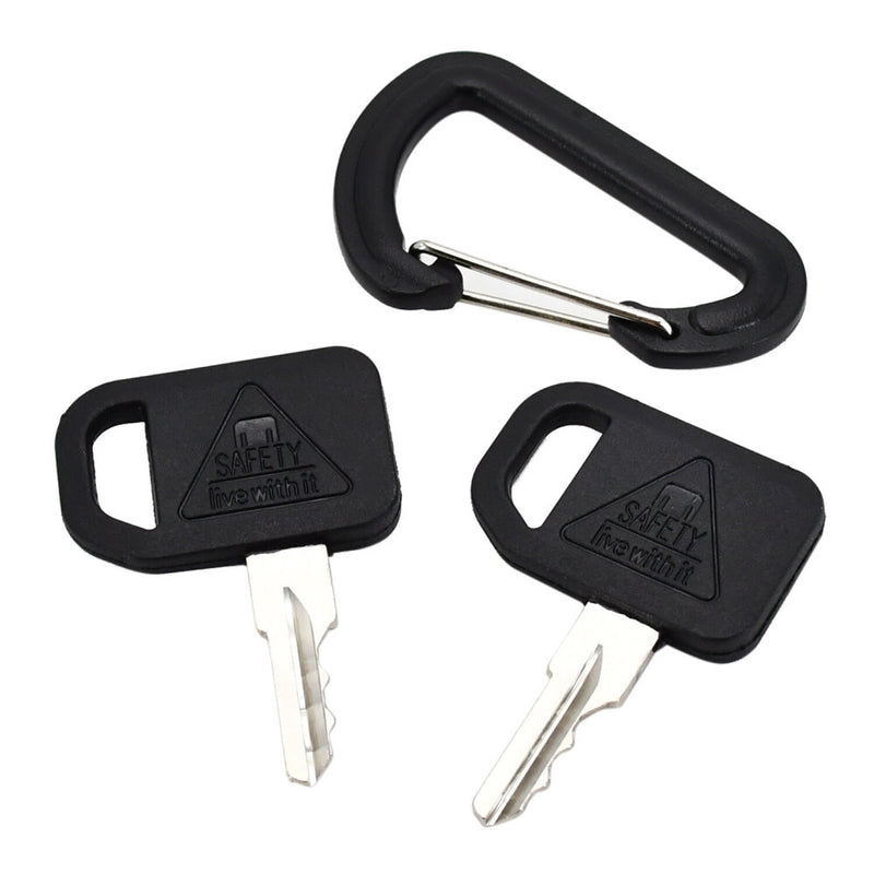 DURAFORCE Ignition Key AM131841 TCA24616 2PCS for John Deere LX172 LX173 LX176 LX178