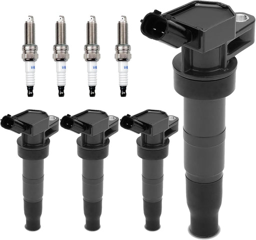 DURAFORCE UF611 Ignition Coil & Double Iridium Spark Plug 27300-3F100 C1667 For HYUNDAI