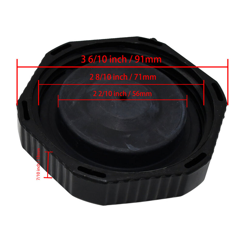 DURAFORCE Fuel Cap 3C081-04290 For Kubota Tractor Fuel Tank Gas Diesel Mower Cap