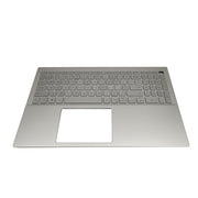 DURAFORCE New For Dell Inspiron 15 5501 5505 Palmrest Non-Backlit Keyboard 06XCC3 Silver