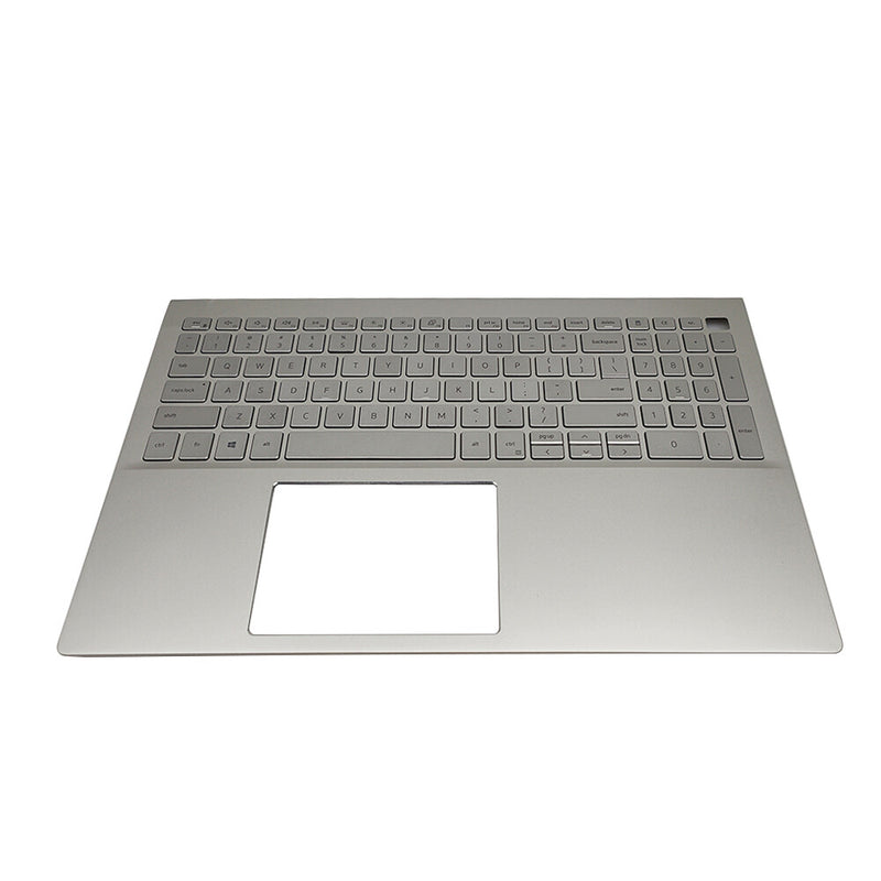 DURAFORCE New For Dell Inspiron 15 5501 5505 Palmrest Non-Backlit Keyboard 06XCC3 Silver