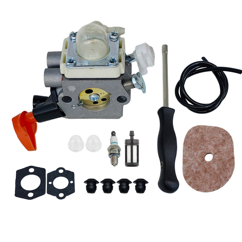 DURAFORCE Carburetor Kit for Stihl FS56RC FS70C FS70R FS70RC 4144 120 0608 w/ Air Filter