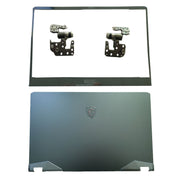 DURAFORCE New Gray Blue Top Back Cover+Bezel+Hinges For MSI GE76 Raider 10SGS SFS MS-17K1