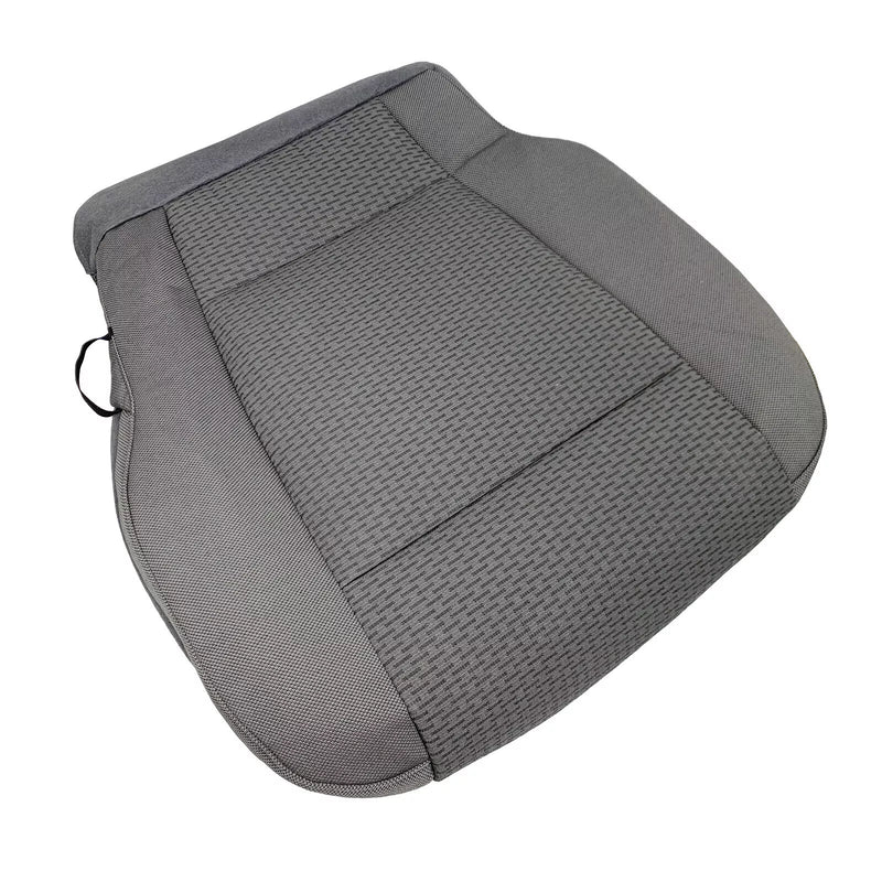 DURAFORCE Driver Bottom Cloth Seat Cover Gray For 2015 2016 2017 2018 2019 Ford F-150 XLT