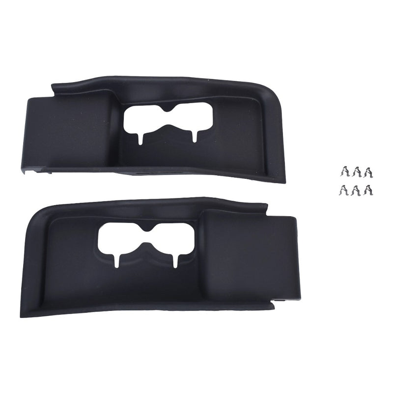 Front LH RH Plastic Tow Hook Bezel 2Pcs for Ford F 350 Super Duty 2022 Lariat