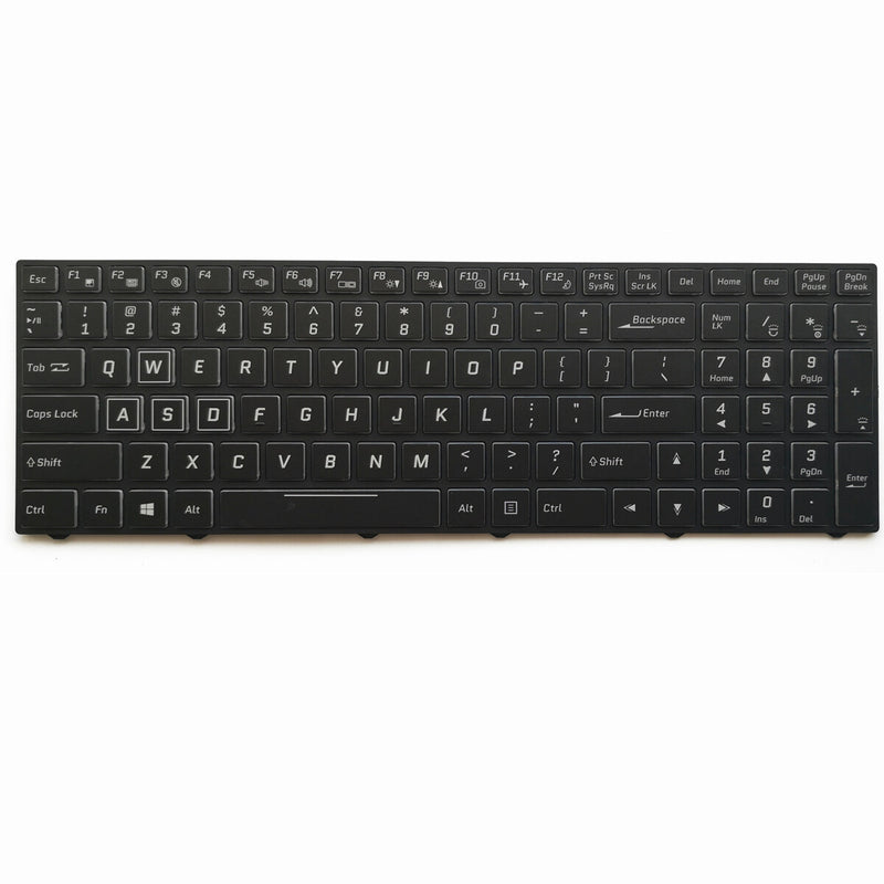 DURAFORCE New Color Backlit keyboard For Clevo N855HJ1 N857HJ1 N870HJ1 N850HP6 N870HP6 US