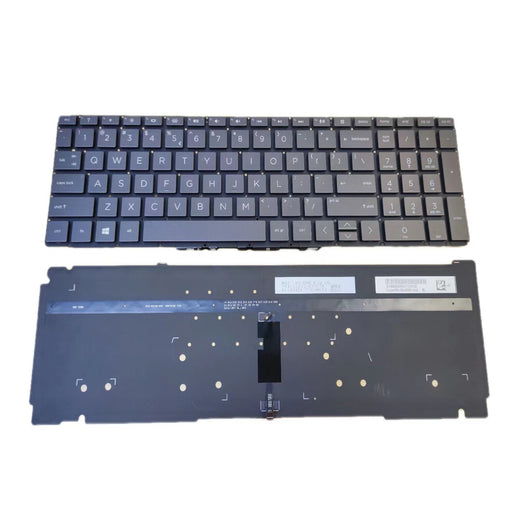 DURAFORCE Keyboard Brown Backlit For HP Spectre x360 15-EB 15-EB0043DX 15-EB1043DX 15T-EB