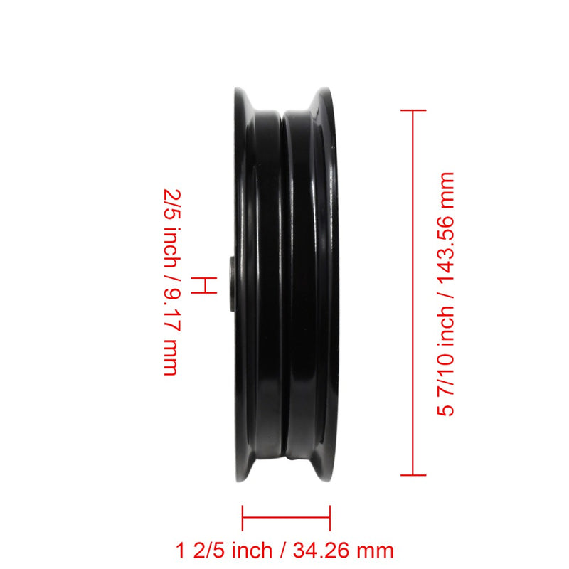 DURAFORCE For Ariens Gravely 07351200 IDLER, FLAT - 5.00" X .75" 07345600