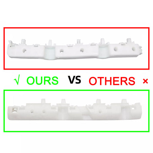 DURAFORCE 1 Pair For 13-21 Nissan NV200 Front Left & Right Side Bumper Bracket Retainers