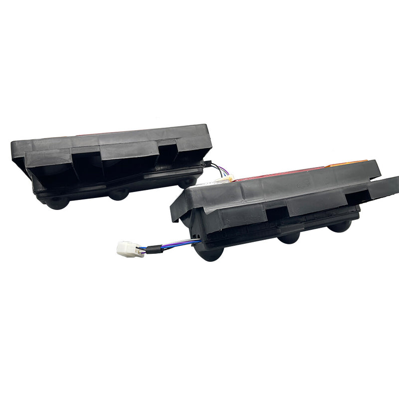 DURAFORCE For 1987-2019 Isuzu NPR NQR NRR FSR FR Rear Tail Lights Tail Lamps Left & Right