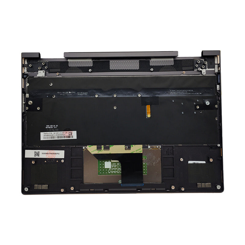 DURAFORCE New For HP Spectre X360 13-AE Palmrest w/Backlit Keyboard Brown 13.3" 942040-001