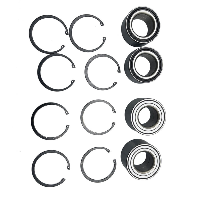DURAFORCE For 2010-18 Polaris Ranger 800 4x4 6x6 XP EFI Crew Front and Rear Wheel Bearings