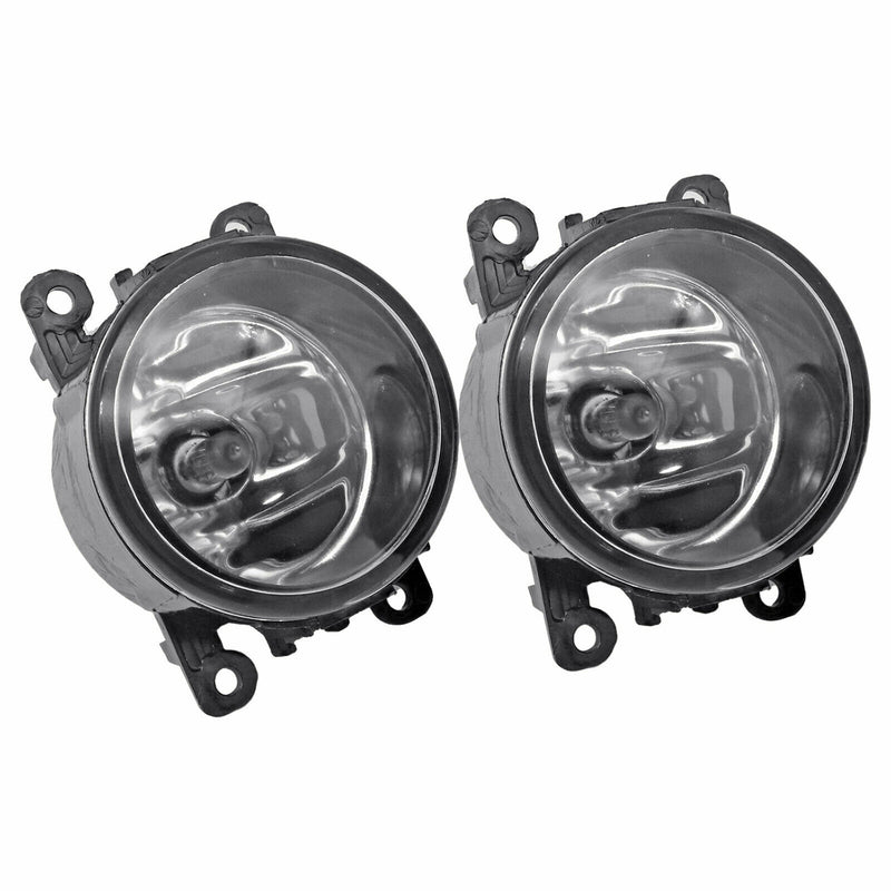 DURAFORCE Clear Lens Pair Bumper Fog Light Lamp For 2011-2015 Ford Explorer Ranger 2.0L