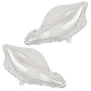 DURAFORCE A Pair Front Side Headlight Lens Cover For 2014- 2017 Maserati Quattroporte