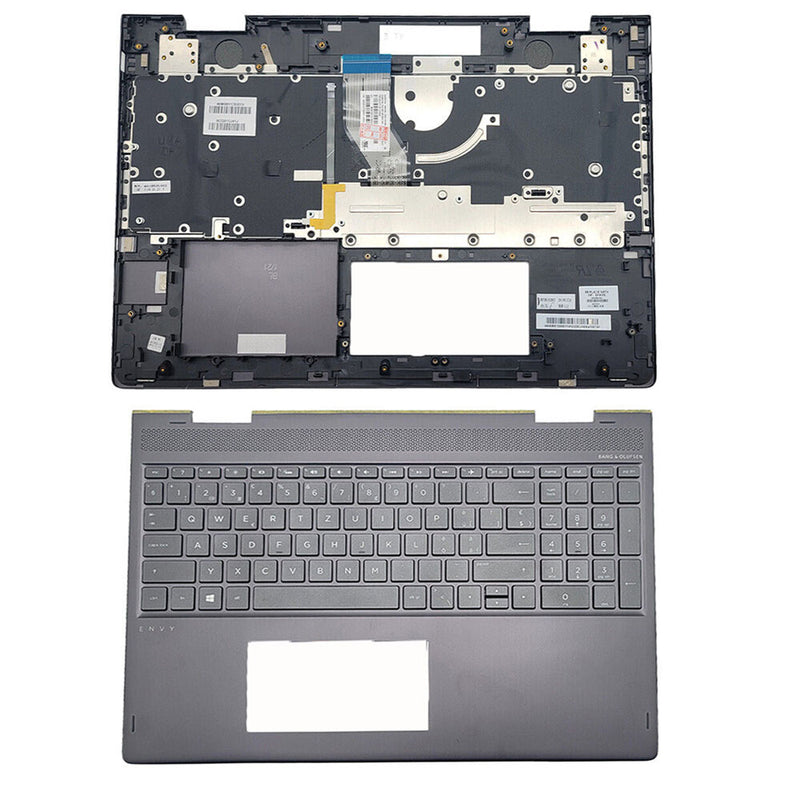 DURAFORCE New Palmrest Backlit US Keyboard For HP X360 15-BP 15M-BQ 924335-001 TPN-W127 US