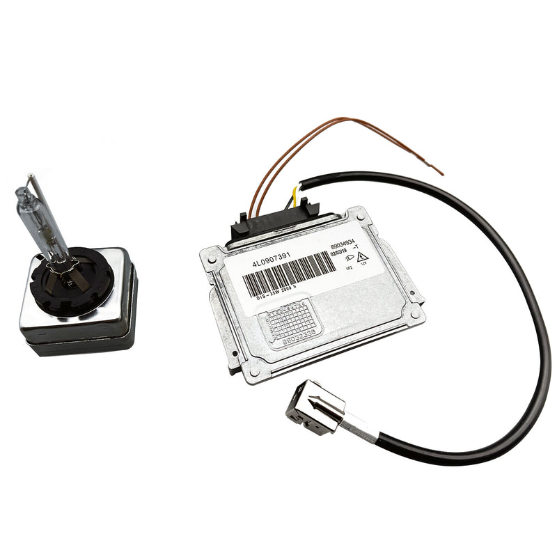 DURAFORCE Xenon HID Headlight Ballast & Ignitor &Bulb For 2007-2010 Audi Q7 3.0L 3.6L 4.2L