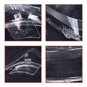 DURAFORCE A Pair Headlight Lens Cover Clear L+R For Mercedes Benz CLK C209 W209 2005-2009