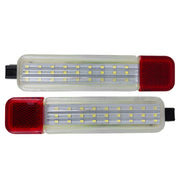 DURAFORCE Pair LED Door Courtesy Light For Hummer H2 2008 Luxury Sport Utility 4-Door