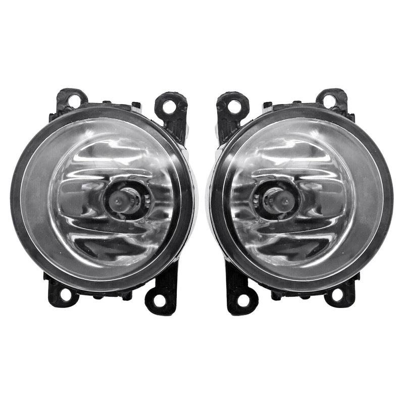 DURAFORCE Clear Lens Pair Bumper Fog Light Lamp For 2011-2015 Ford Explorer Ranger 2.0L