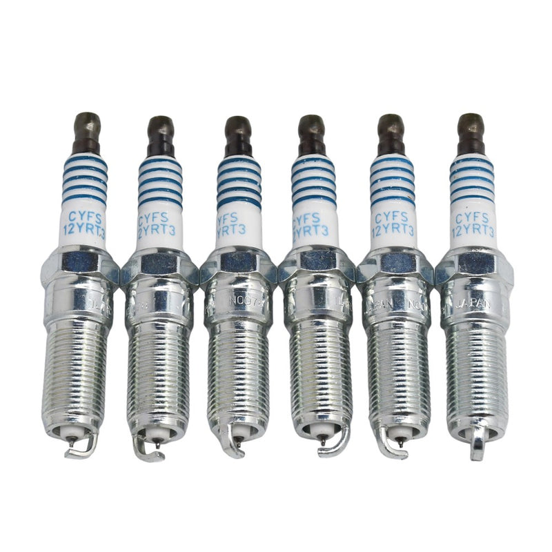 DURAFORCE NEW 6 SPARK PLUGS FOR 2015-2025 FORD LINCOLN CYFS-092-YPT SP594 95927 ILTR6S8