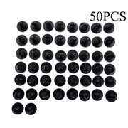 DURAFORCE 50x Bumper Fastener Rivet Clips Fender Shield Retainer Push Pin For Ford