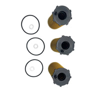 DURAFORCE For Hyundai Azera Kia Sedona 3.3L 3342CC V6 Engine 3Pcs Oil Filter 26320-3CAA0