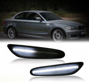 DURAFORCE For BMW E60 E82 E90 E83 E92 E46 LED Marker Side Turn Signal Lights Dynamic Smoke