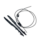 DURAFORCE Crew Cab Sunroof Glass Cables+Track Assembly Repair Kit for Ford 2015-2020 F150