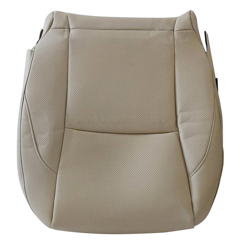 DURAFORCE For Lexus ES350 2007-2012 Leather Passenger Bottom Perforated Seat Cover Tan