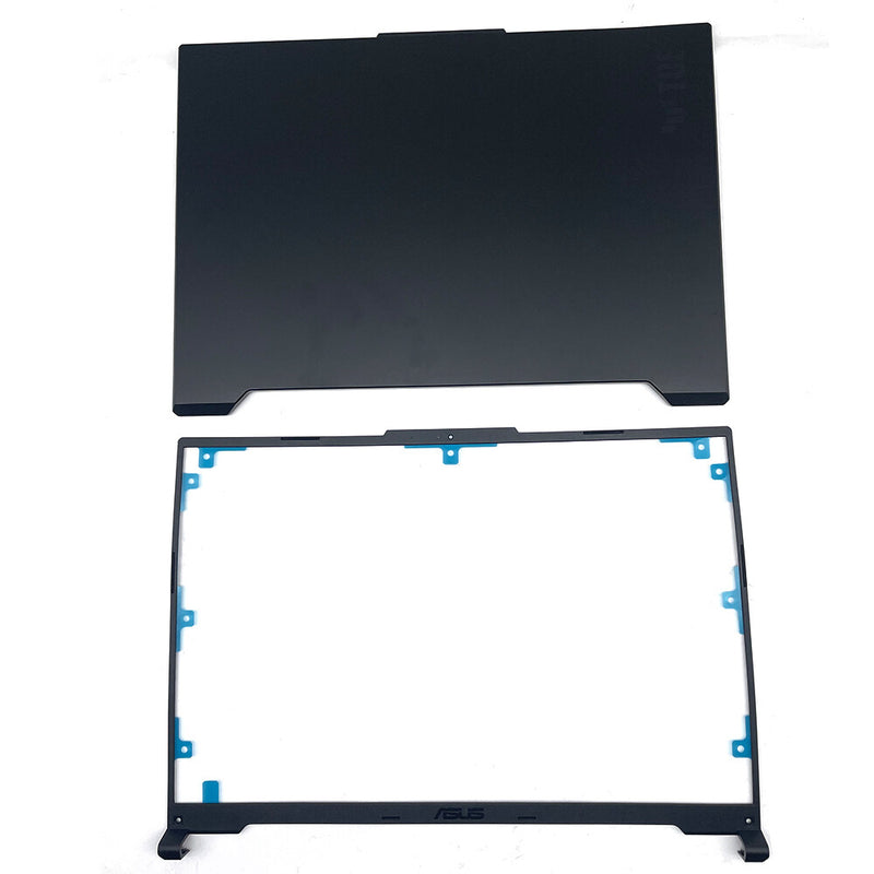 DURAFORCE For ASUS TUF Gaming A16 FA617 FX617 FX607 Top Back Cover & Front Bezel Black US