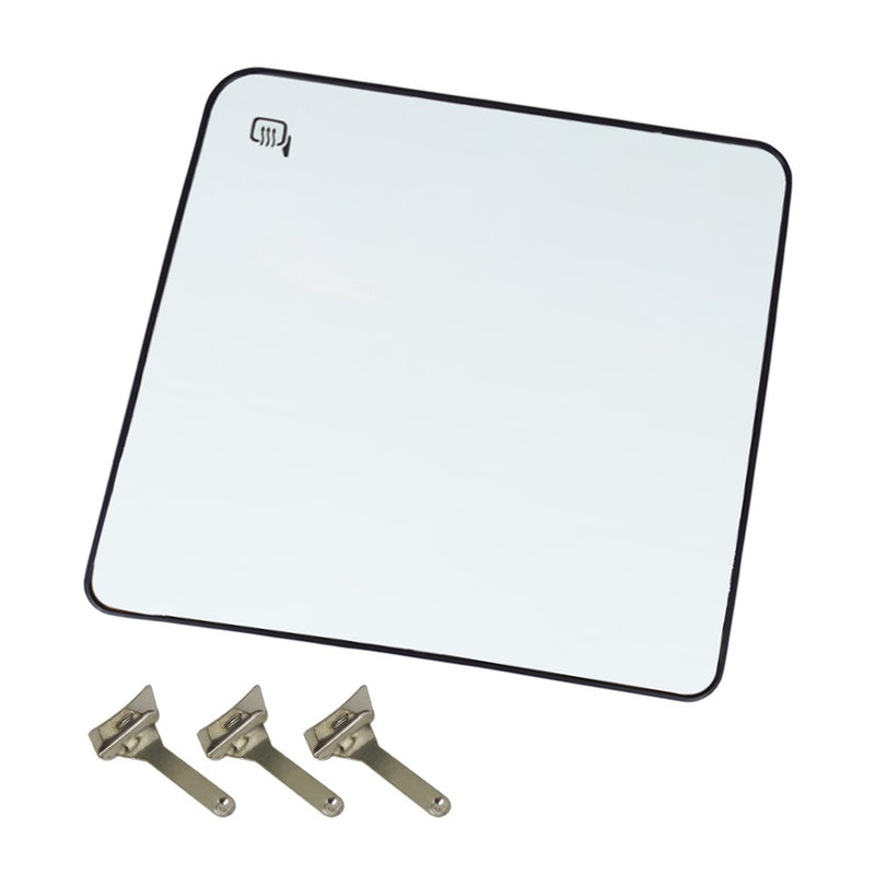 Tow Mirror Glass Upper Heated Driver Left for Ford Super Duty F250 2012 2016