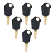 DURAFORCE 6PCS Ignition Keys 5P8500 For Caterpillar Heavy Equipment Replace 5P8500 Key