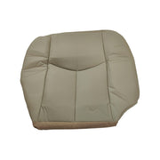 DURAFORCE Driver & Passenger Bottom Leather Seat Cover Tan For 2005-2006 Cadillac Escalade