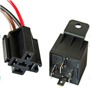 DURAFORCE For 12V 40Amp 175°-185° Thermostat Dual Electric Cooling Fan Wiring Relay Sensor