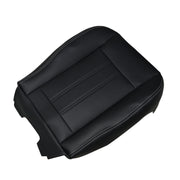 DURAFORCE Driver Side Bottom Seat Cover Black White Seam For 2008-2020 Dodge Grand Caravan