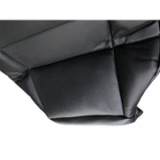 DURAFORCE For 2008-2014 Mercedes Benz C300 350 Driver Bottom Leather Seat Cover Black