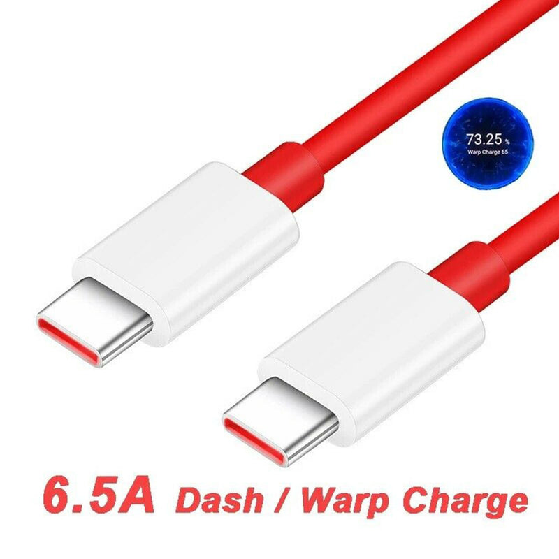 DURAFORCE New 65W Warp Charger w/ Type-C Cable For OnePlus 9Pro Nord 7T 8TPro Charger US